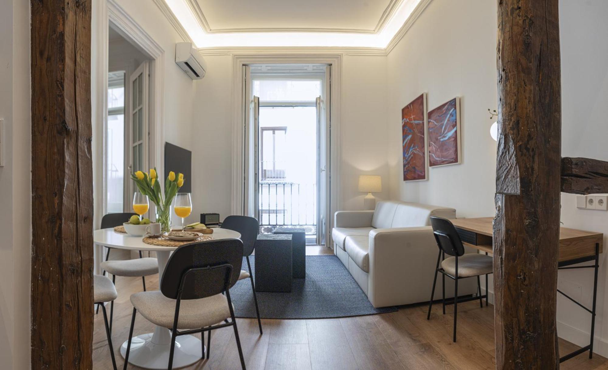 Ferienwohnung Justicia Centric Madrid Exterior foto